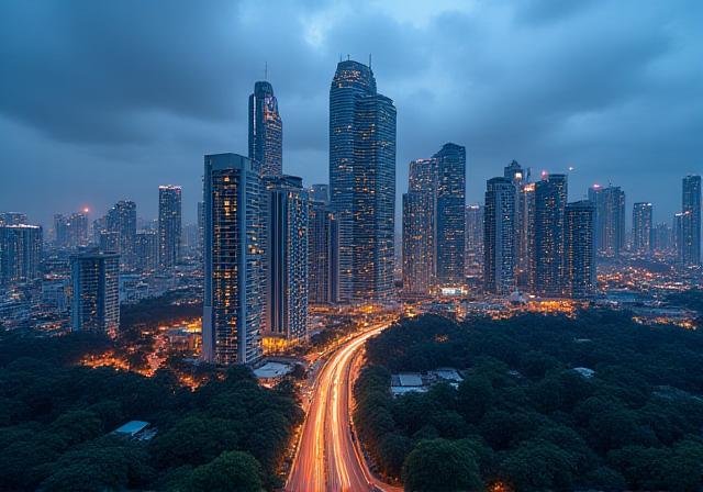 Manila Financial District Professional Environment